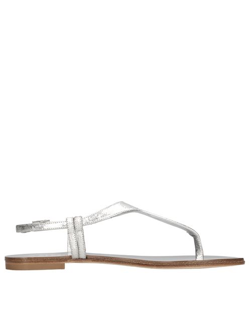 Sandali flat in pelle GREYMER | OUT 7 005 MONIA LASERARGENTO